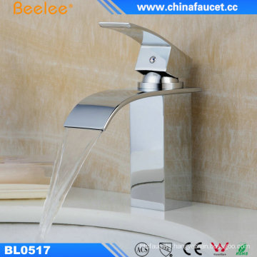 Waterfall Bathroom Sink Vanity Basin Faucet Sanitary Ware